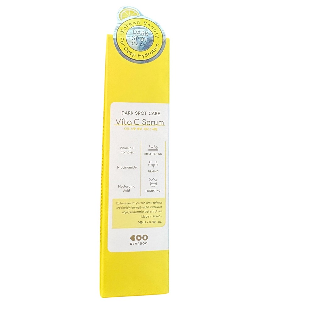 Dearboo Dark Spot Care Vit C Serum Brightening Niacinamide Hyaluronic Acid 100ml